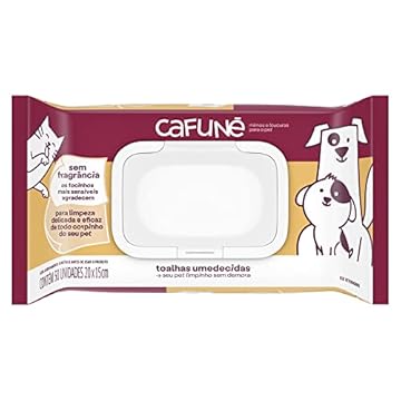 Cafuné Toalhas Umedecidas Sem Fragrância 50 Unidades
