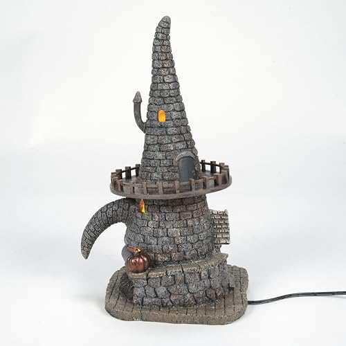 Edificio iluminado Nightmare Before Christmas Disney de Gris 10 Pulgadas 6