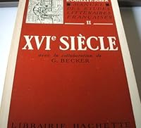 Manuel Des Etudes Litteraires Francaises II. XVIe Siecle. B000JC5TX2 Book Cover