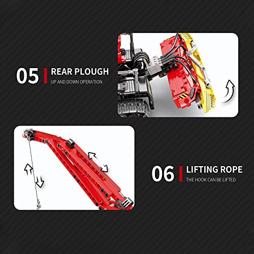 MISINI Technik Reobrix 22019 - Spazzaneve con
