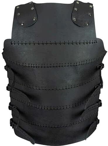 Collectible Erend Leather Body Armour in Black Color-k