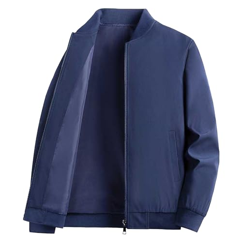 Veste de moto en similicuir causal aux finitions vintage zippées