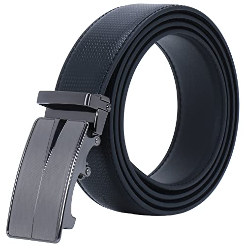 Labnoft Men’s PU Leather Auto Lock Belt