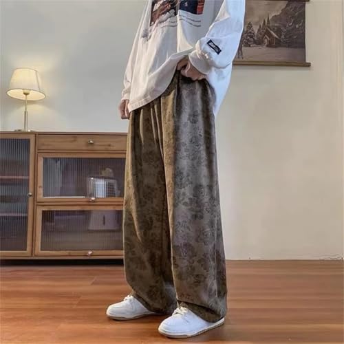 Men's Pocket Trousers Cotton Big Size Korean Style Plus Spandex Casual Pants2