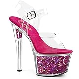 Rubber sole Pleaser Women SKY-308GF/C/FSG Sandals