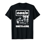 Oasis Cigarettes And Alcohol Tシャツ
