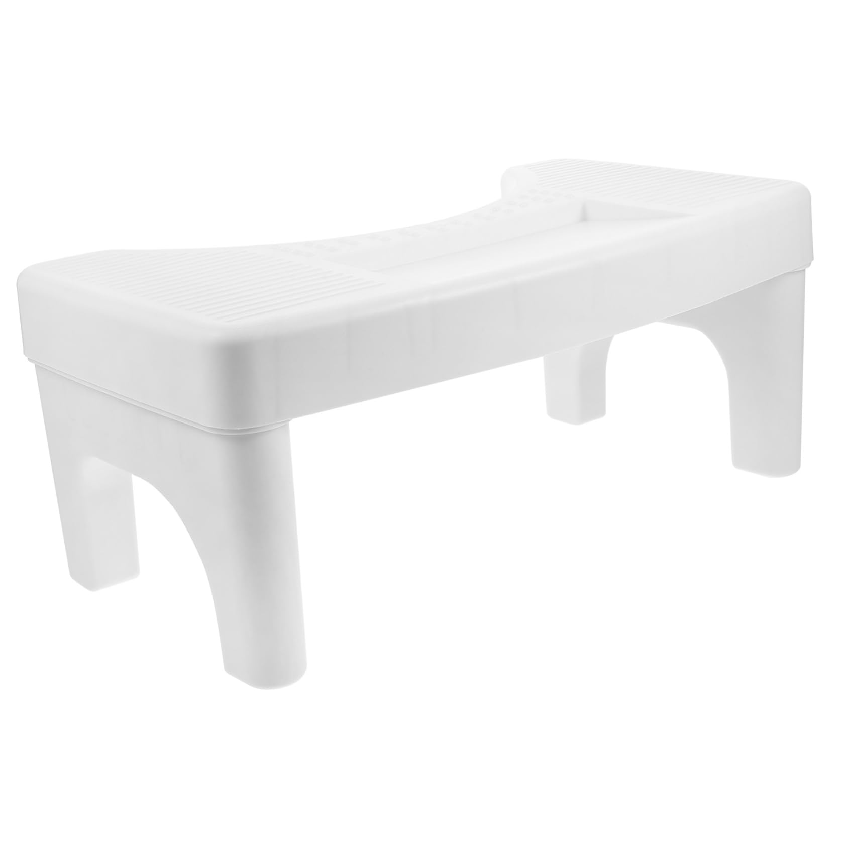 FOMIYES Pp Material Squatting Foot Stool Toilet Stool Footrest Bathroom Step Stool