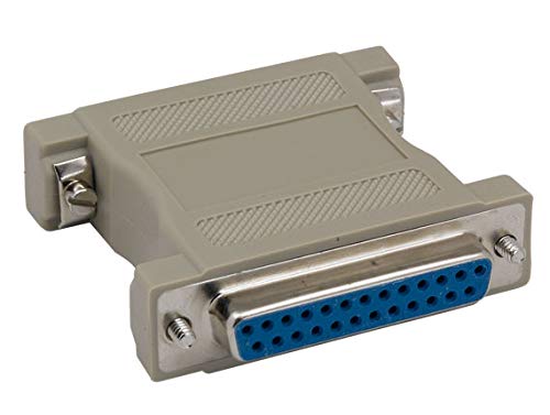 Cable Leader DB25 Molded Gender Changer (F/F)