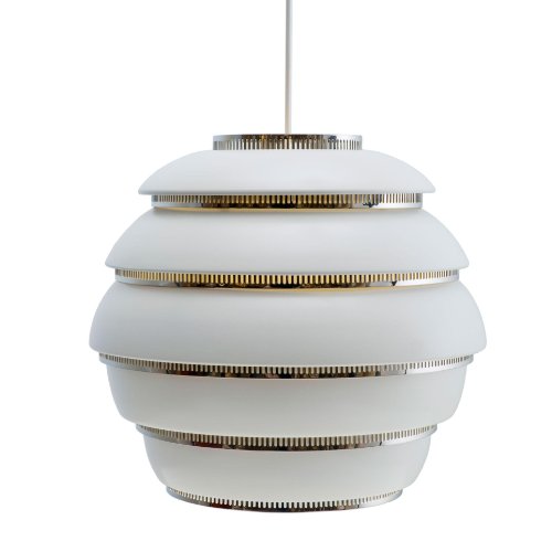 ARTEK A331 Sospensione, Alluminio Laccato Bianco
