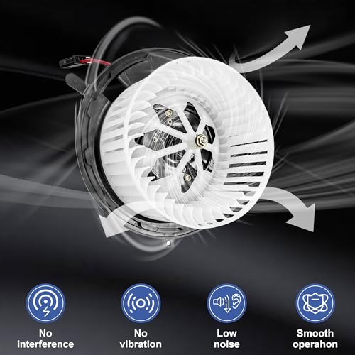 Image of PartsFlow Heater Blower Motor w /Fan Cage For 2006-2017 BMW X3 /Z4 /X1 /128i /135i /328i /328i xDrive /335i /335i xDrive /335is /M3 /335d /328xi /335xi /325i /325xi /330i /330xi 700218