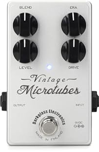 WARNING: The Vintage Microtubes has a current draw of 20mA. Only use a regulated 9V DC adapter with a centre-negative plug Due to ecological reasons it does not accept batteries.