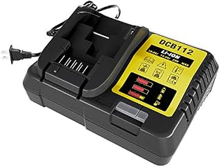 DCB112 12V 20V MAX Lithium Ion Battery Charger for Dewalt DCB206 DCB205 DCB204