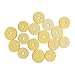 Heallily Lot de 16 patins de rechange pour flûte à champagne Jaune clair