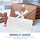 SEWACC 50 Stück Siegelwachs-Klebestifte Wachs-Klebestifte Transparent Vintage-Zubehör Vintage-Stempel Feuerwachsstifte DIY-Stempelzubehör Wachs-Stempelstifte Umschlag
