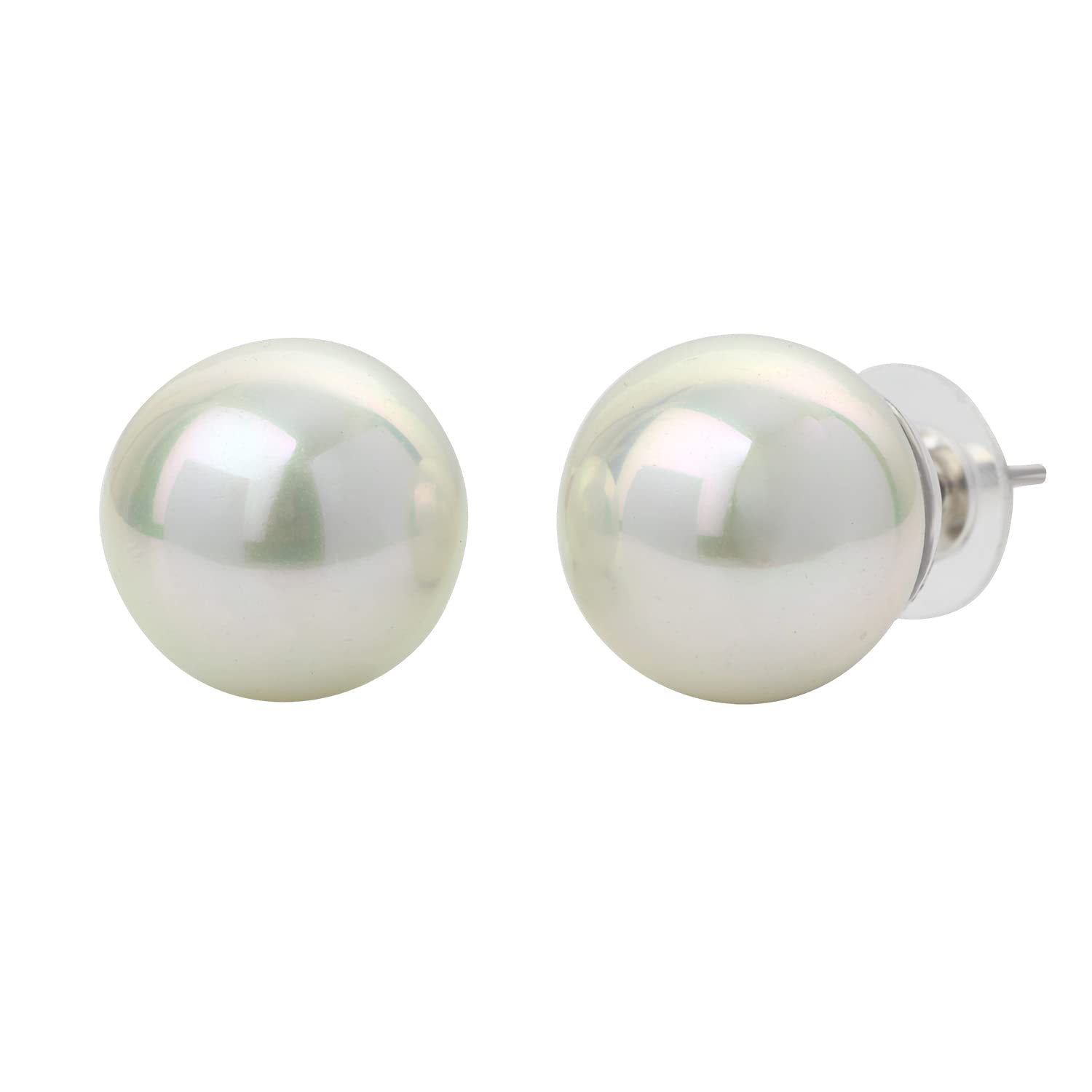See full amazon price history chart for Mahi Rhodium Plated Classic White Artificial Pearl Stud Earrings for Women (ER1109822RWhi_12mm) Mahi Rhodium Plated Classic White Artificial Pearl Stud Earrings for Women (ER1109822RWhi_12mm) (B0BWRNP66R) Amazon Price History, Amazon Price Tracker