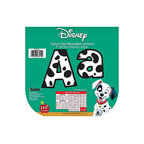 Lettres Mickey Mouse Clubhouse Eureka rouge 10,2 cm décoratives pour classe et chambre