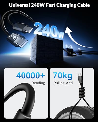 90W 4-Port USB C Car Charger