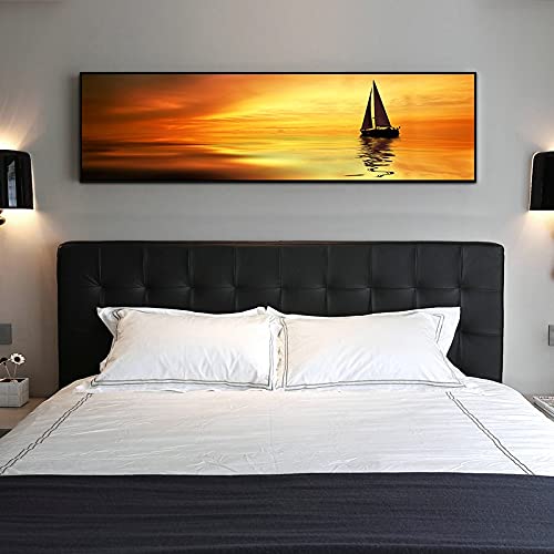 Broderie diamant voilier 40x100cm, le cadeau créatif idéal pour adulte