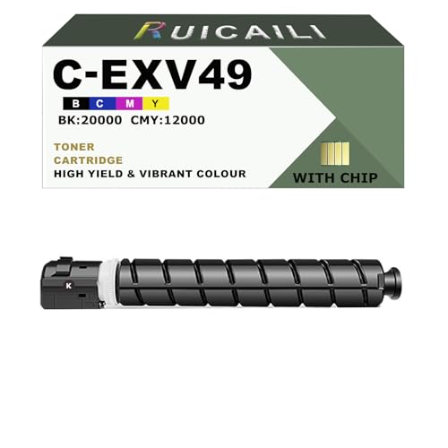 Toner compatible C-EXV49 noir pour imprimante Canon Imagerunner Advance IR C3320i