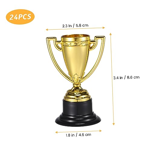 Happyyami 72 Peças Troféu Infantil Campeões Troféu Aldult Mini Prêmios Presentes Festa Pequeno Trofé