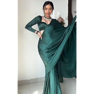 Taniya Mittal Satin Silk saree 