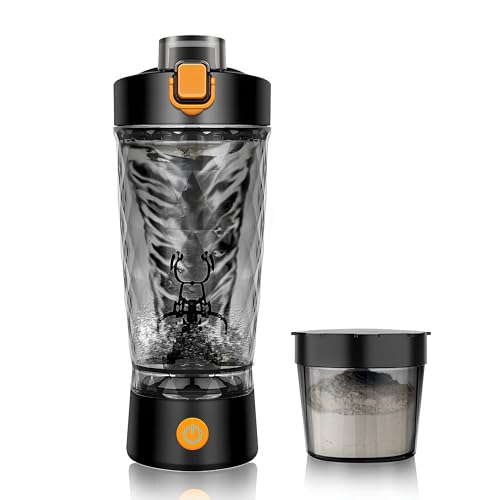 Electric Protein Shaker Bottle, Mixer Cup for Shakes and Meal Rep...