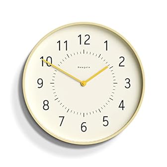 Yellow Large Wood Wall Clocks product image