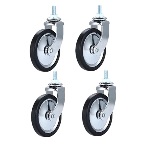 Roue à manger PP 3 pouces avec frein efficace pour stabilisation de meuble
