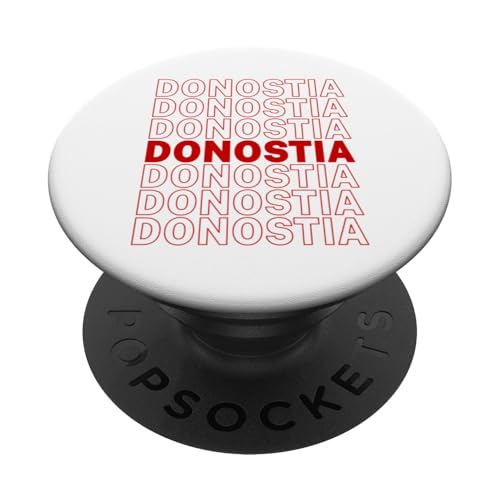 Souvenir en langue basque « Donostia » Saint-Sébastien Espagne PopSockets PopGrip Adhésif