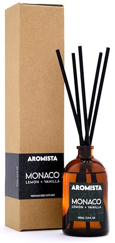 AROMISTA Lemon + Vanilla Parfüm Duftstäbchen 100ml