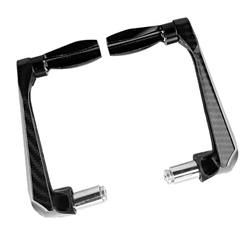 Gegong 7/8 Zoll Universal Aluminiumlegierung Lenkerbremsprotektor für Motorräder Elektroautos Mountainbikes (Schwarz)