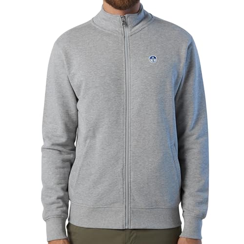Sweat d'été North Sails 691221 vêtement homme coton gris chiné taille L