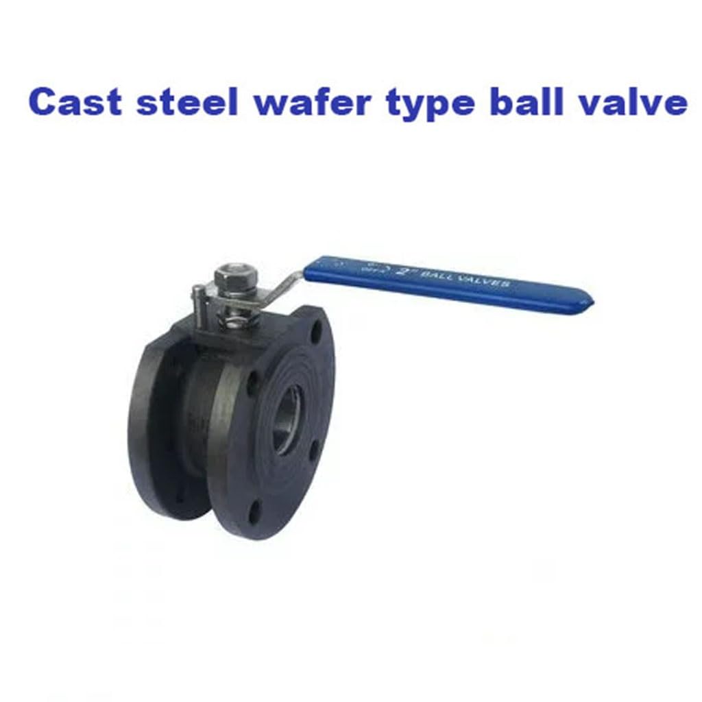 valvola a sfera, valvola a sfera in acciaio inox, Valvola a sfera flangiata tipo wafer ultra sottile, DN20 25 32 40 Valvola a sfera rotonda in acciaio fuso DN50, valvola a sfera flangiata Q71F-16P, 1