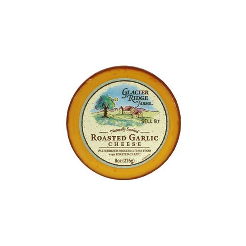 Glacier Ridge Smoked Roasted Garlic Cheese (Economy Case