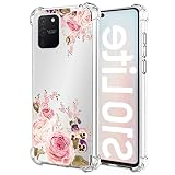 Yerebel Case for Galaxy S10 Lite Case, SM-G770F Cute Case, Clear Flexible Bumper TPU Soft Rubber Sil