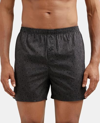 Image of Jockey 8222 Men's Super Combed Mercerized Cotton Woven Printed Inner Boxers with Ultrasoft and Durable Inner Waistband (Pack of 2)