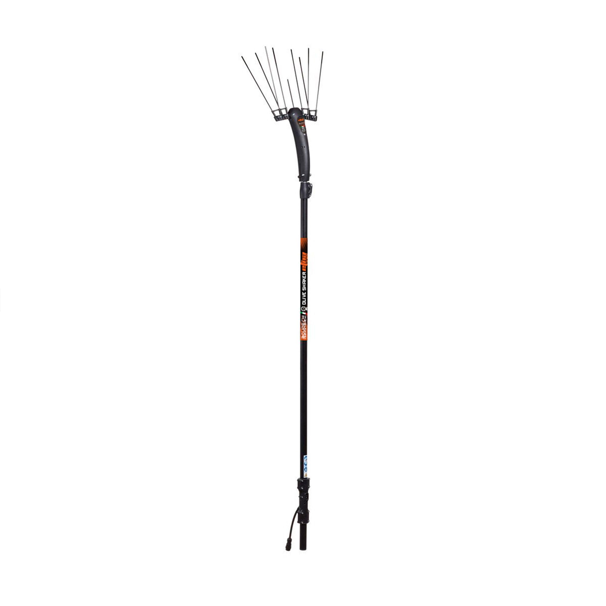 BOUDECH Etna Tremor 330 – Vareador eléctrico a batería 12 V agitador para aceitunas 370 W 1110 BPM con barra telescópica 330 cm