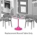Replacement Part for Barbie Doll Dreamhouse Doll House Playset HMX10 - Replacement Pink Round Table