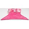 Coperta Sirena Morbida In Pile 200cm - Plaid Divano Con Coda, Ideale Regalo Donna Per Natale O Compleanno, Rosa - Foto 5