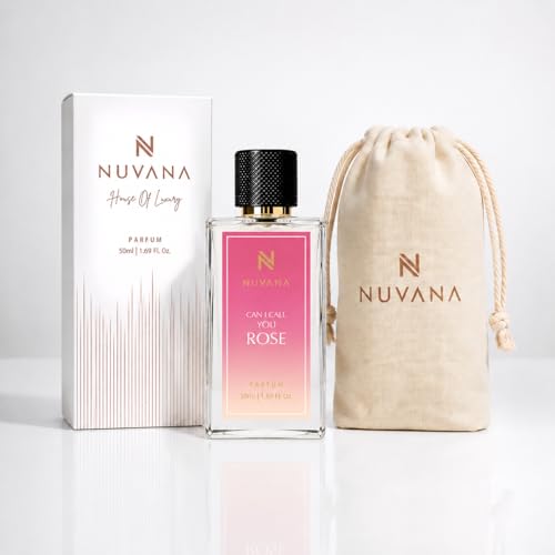 Image of Can I Call You Rose Perfume 50ml for Men & Women | Romantic Rose Floral Fragrance with Vanilla & Musk | Long Lasting Luxury Perfume Spray | Daily Wear, Date Night & Special Occasions