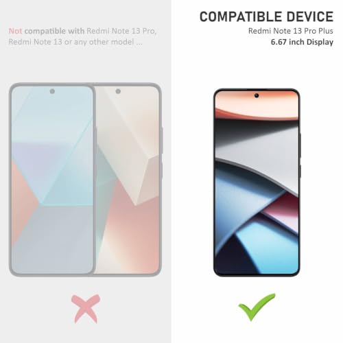Image of SupCares TPU Anti Glare Matte Unbreakable Membrane Screen Protector For Redmi Note 13 Pro Plus (6.67 Inch) With Easy Self Installation Kit | Fingerprint Working | Edge-To-Edge Protector Coverage