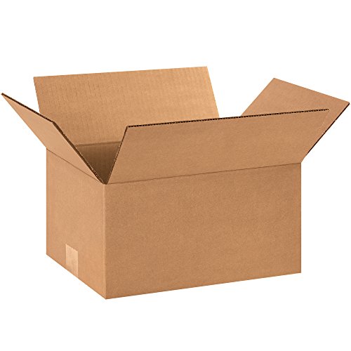 Image of BOX USA Shipping Boxes 12 inchL x 9 inchW x 6 inchH, 125-Pack Small Corrugated Cardboard Box for Shipping, Packaging, Moving, Storage Box for Home or Business, Strong Wholesale Bulk Boxes