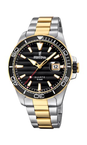 Preisvergleich Produktbild Festina Herren Analog Quarz Uhr mit Edelstahl Armband F20362 / 2