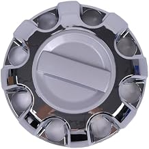HOLDWELL Front & Rear Chrome Wheel Center Hub Cap HC3Z-1130-E HC3Z1130E Compatible with Ford F-250 F-350 Super Duty 2017-2024 with 18" and 20" Aluminum Wheel