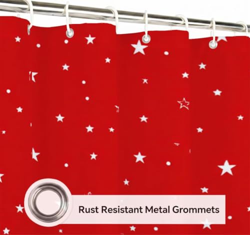Rideau de douche polyester anti-moisissure avec ourlet lesté stable - 5