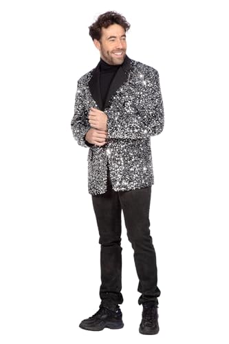 Veste à paillettes pour homme veste de carnaval et blazer scintillant