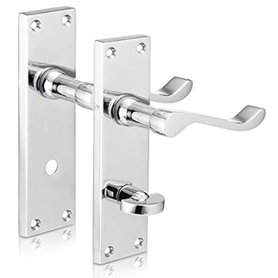 Amazon.co.uk: bathroom door handles with lock