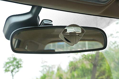 2 Pack - Fan Shaped 2.5" Verivue Mirrors Blind Spot Mirror For Car, Universal Fit, Hd, Stick On, Frameless, Convex, Wide Angle, Rear View Mirror #TOP5