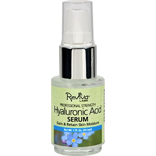Reviva Labs Hyaluronic Acid Serum, 1 Fluid Ounce (Pack of 2)