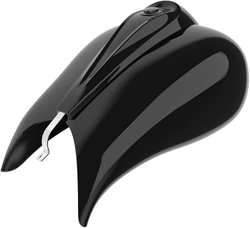 Cubiertas elásticas para tanque y consola de tablero de color negro vívido para Harley Touring Street Glide, Road Glide, 2014+